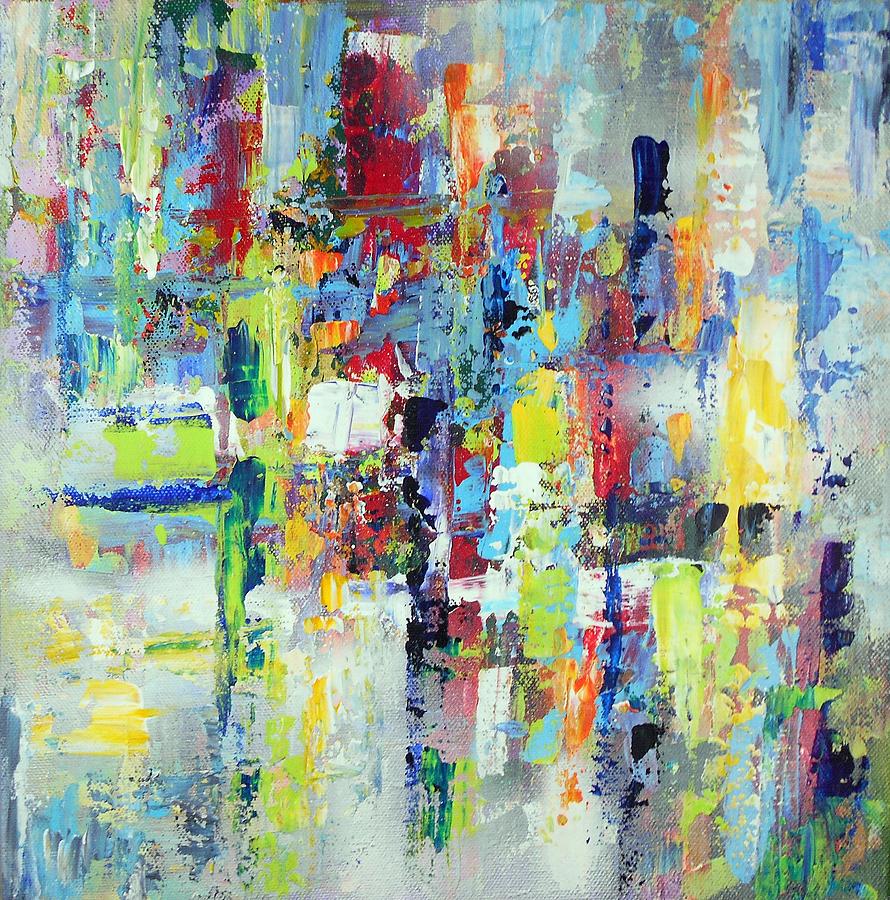 Colorful Abstract Painting by Olga Tkachyk | Fine Art America