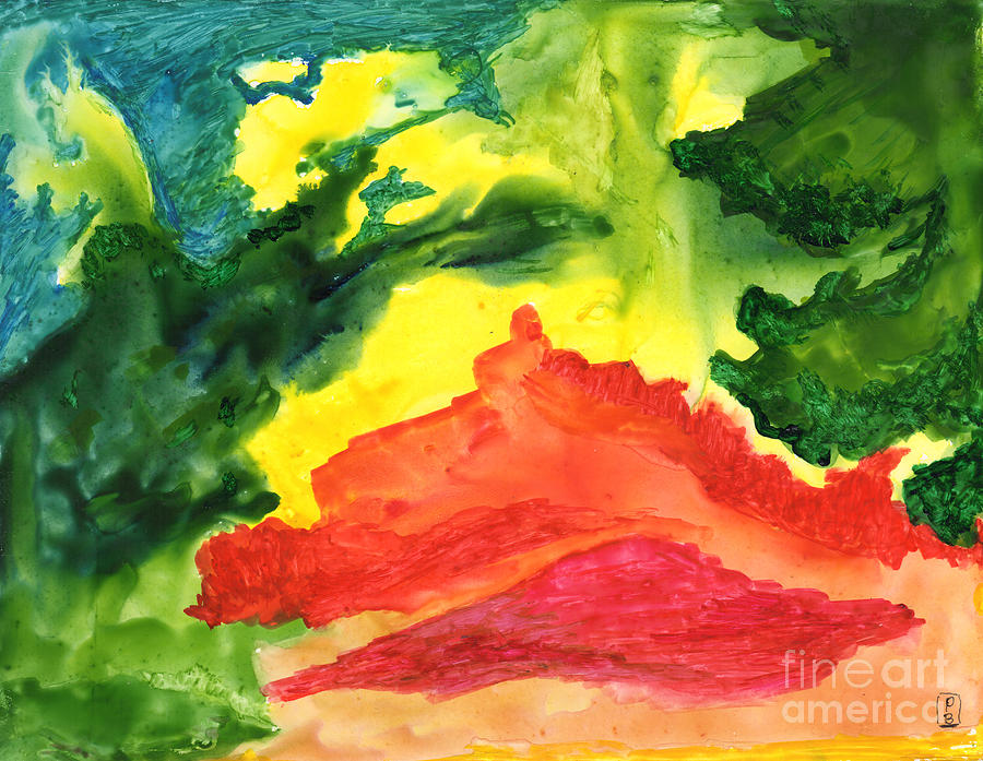 Colorful Abstract by Phyllis Brady Colorful Abstract by Phyllis Brady