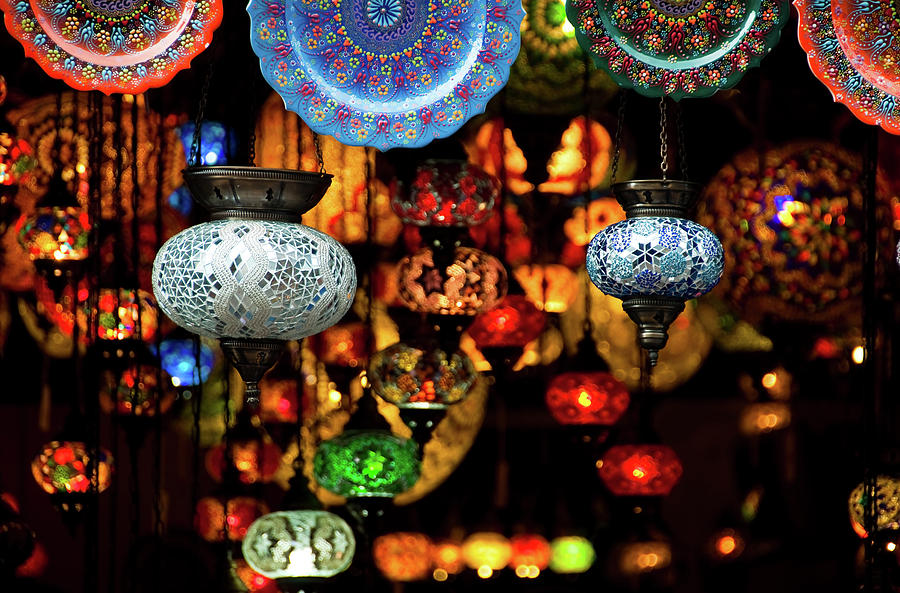 Colorful Arabic lanterns Photograph by Dutourdumonde Photography