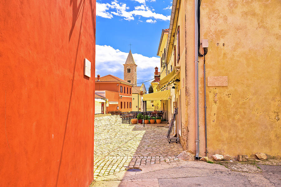Colorful architecture of historic town of Nin Photograph by Brch Photography