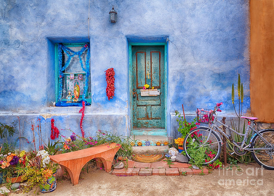 Colorful Barrio Viejo Photograph by Priscilla Burgers