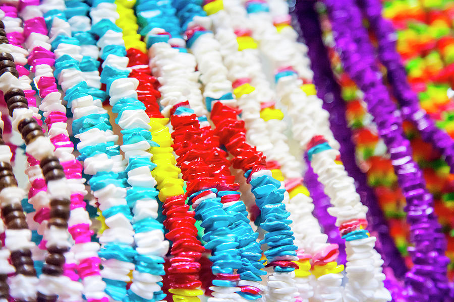 Colorful Beads Photograph by Toni Hopper