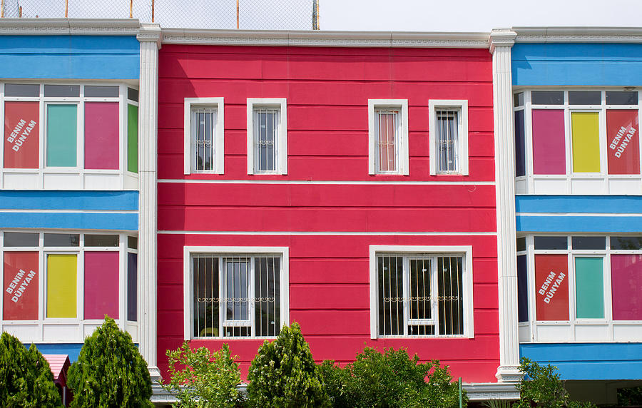 Architecture Photograph - Colorful building by Tom Gowanlock