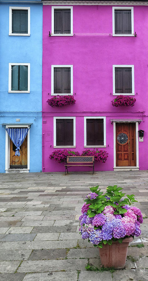 Colorful Burano Photograph by Dave Mills