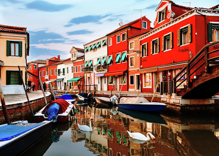 Architecture Photograph - Colorful Burano Sicily Italy by Good Focused