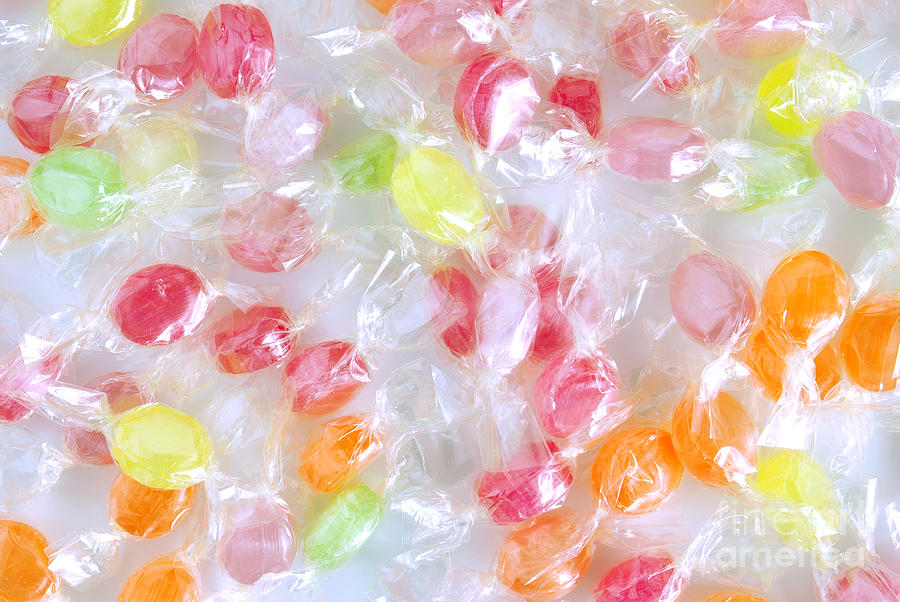 Candy Photograph - Colorful Candies by Carlos Caetano