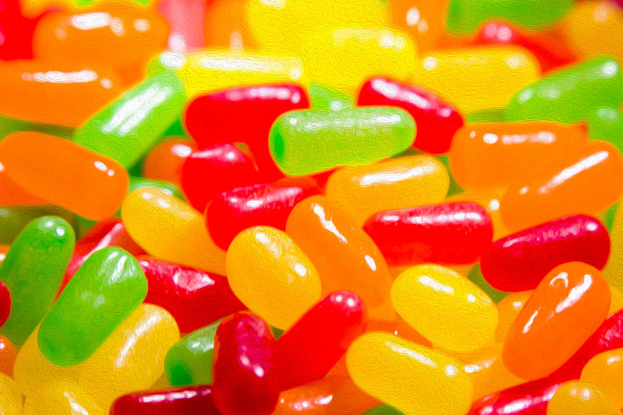 Colorful Candy Digital Art Digital Art by SR Green