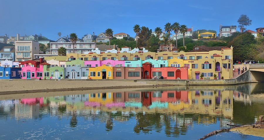 Colorful Capitola Venetian Hotel Photograph By Marilyn MacCrakin   Colorful Capitola Venetian Hotel Marilyn Maccrakin  