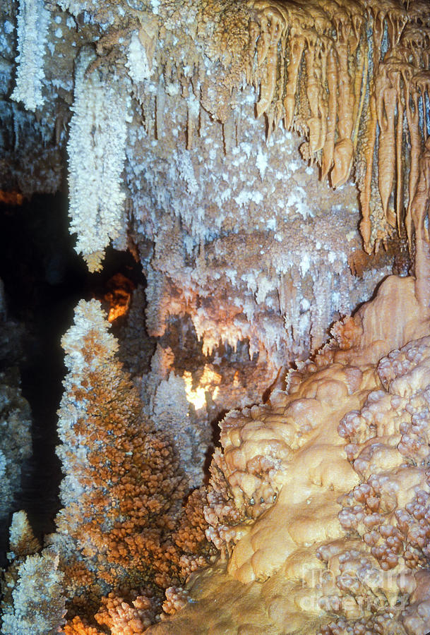 Colorful Cave Formations Photograph by Bob Phillips