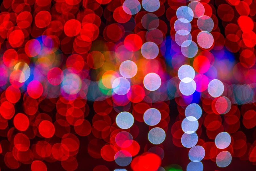 Colorful Circles of Light Photograph by Joye Ardyn Durham