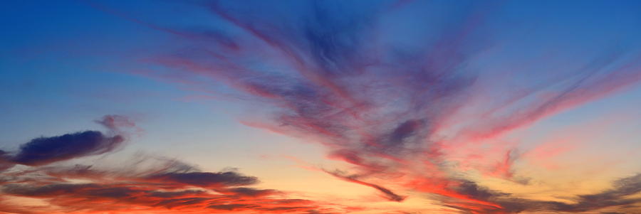 Colorful cloud Photograph by Songquan Deng