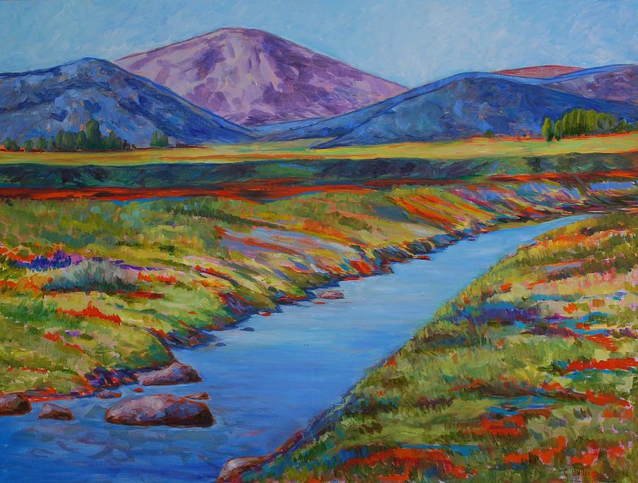 Mountain Painting - Colorful Colorado by Billie Colson