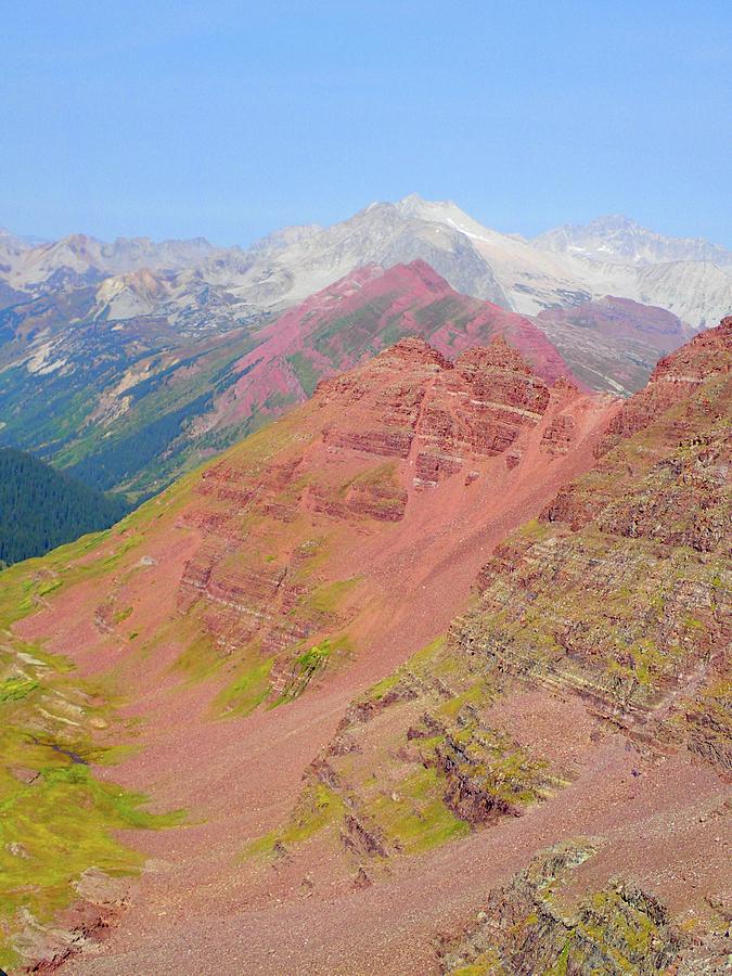 Maroon Bells Photograph by Lora Louise