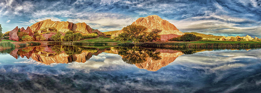 Colorful Colorado - panorama Photograph by OLena Art