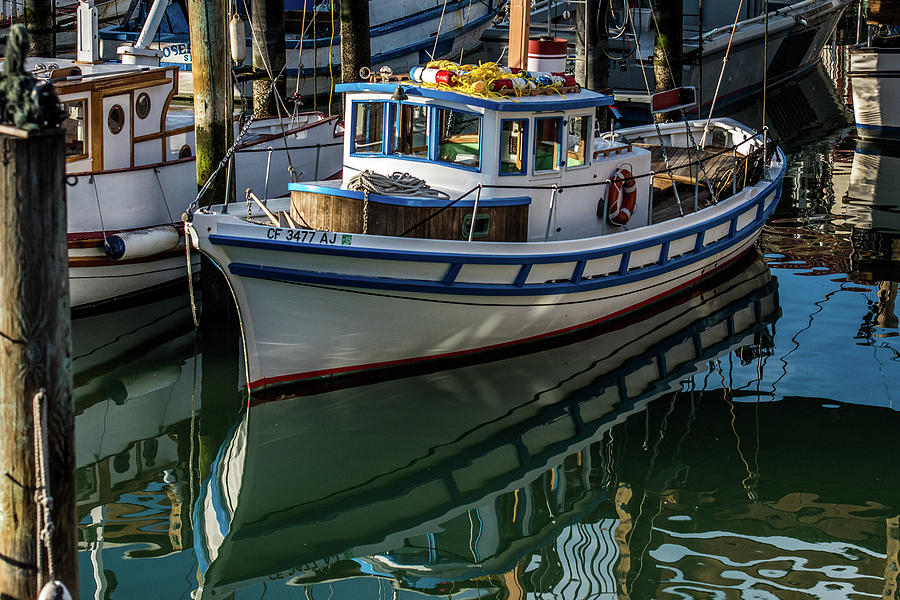 Colorful Crab Boat Photograph by Paul Freidlund