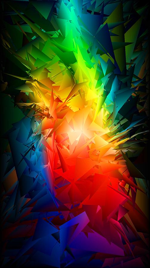 Colorful Crash 15 Digital Art by Chris Butler