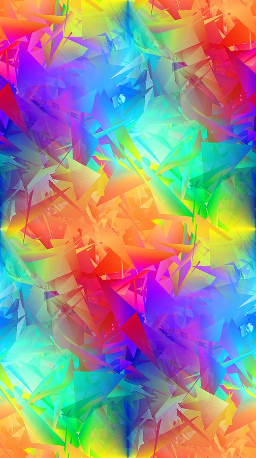 Colorful Crash 3 Digital Art by Chris Butler