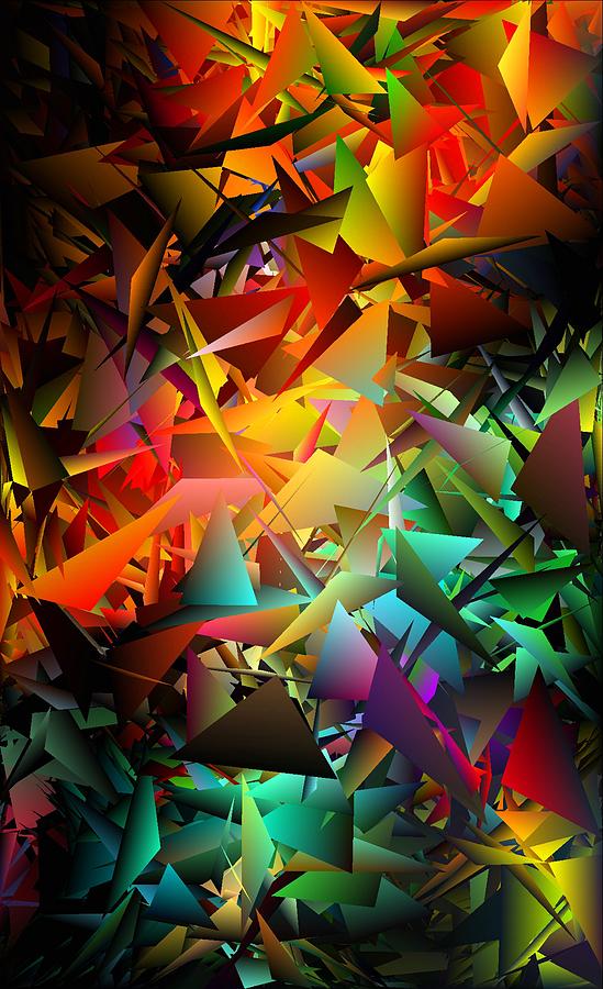 Colorful Crash 4 Digital Art by Chris Butler | Fine Art America