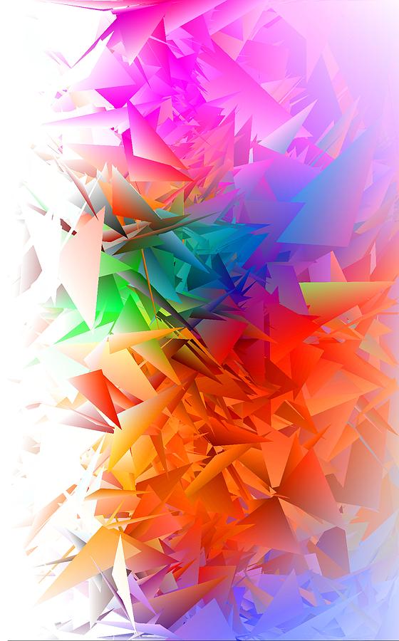 Colorful Crash 5 Digital Art by Chris Butler