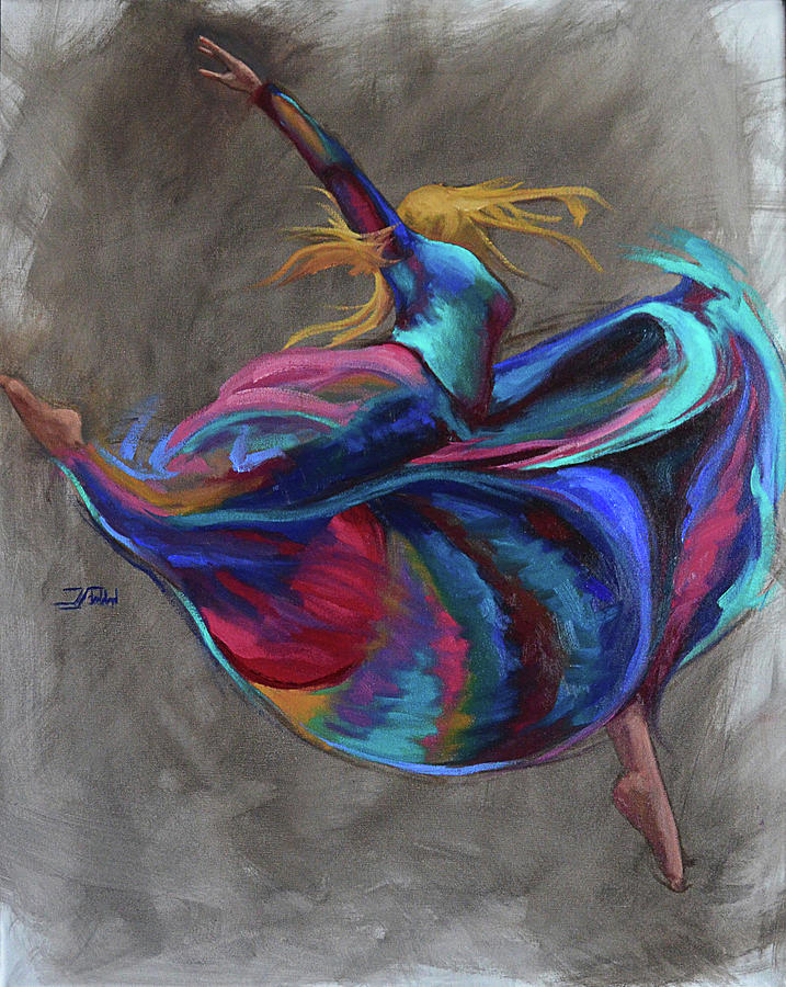Colorful Dancer by Jan Christiansen Colorful Dancer by Jan Christiansen