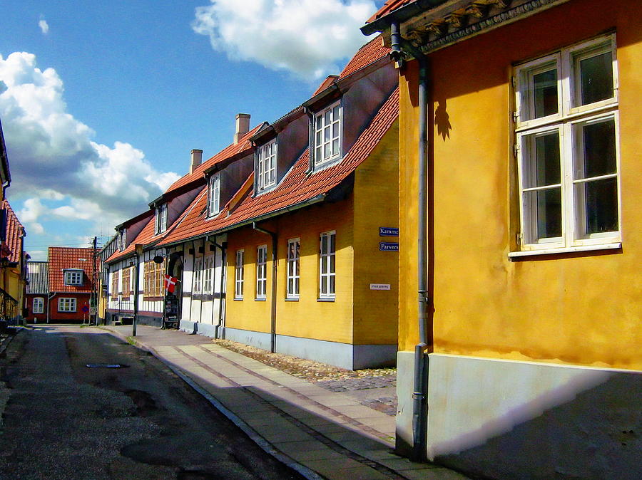 Colorful Danish Houses Photograph by Anthony Dezenzio