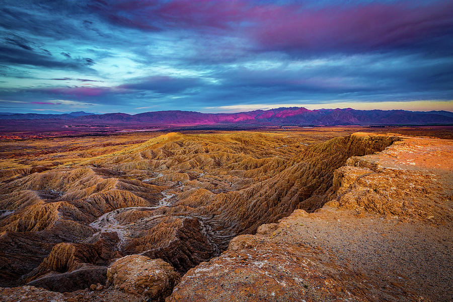 Colorful Desert Sunrise Photograph by Peter Tellone