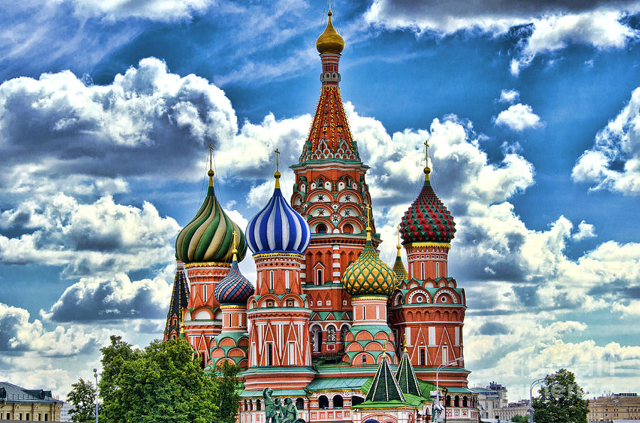 Colorful Domes Photograph