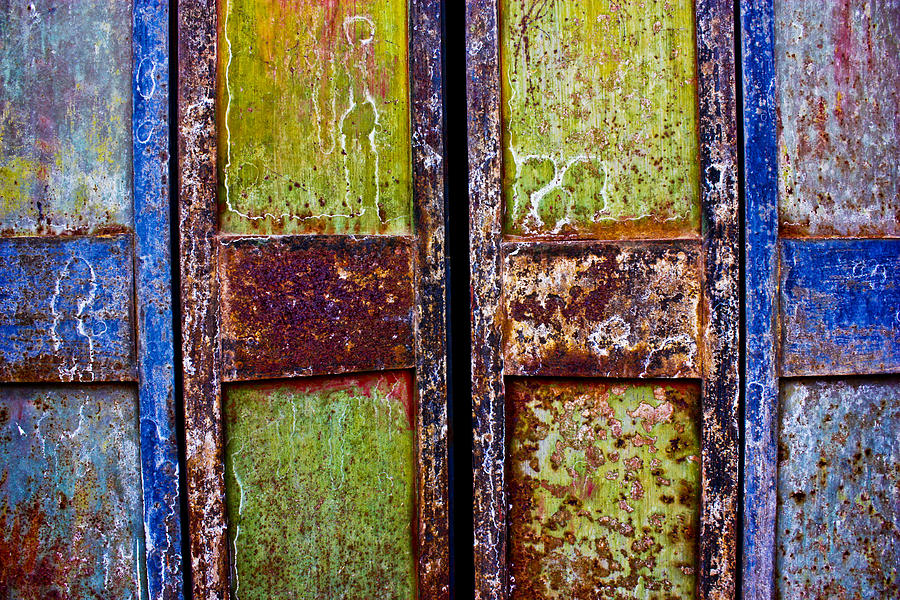 Colorful Doorway Photograph by Neil Pankler