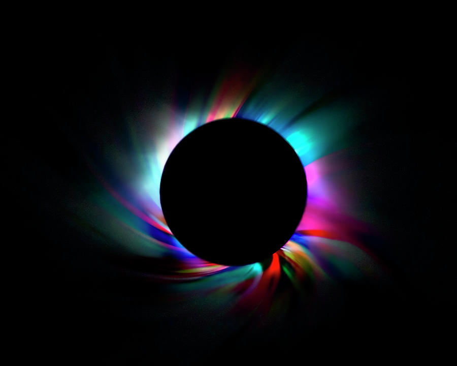 Colorful Eclipse Photograph by Lynne Jenkins