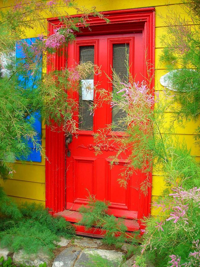 Colorful Entrance ... Photograph by Juergen Weiss