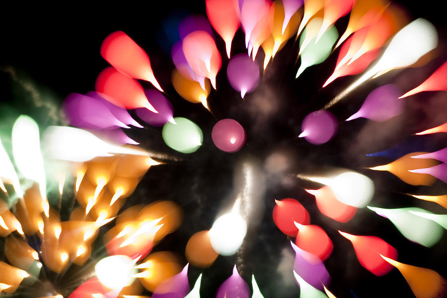 Colorful explosion K878 Photograph by Yoshiki Nakamura