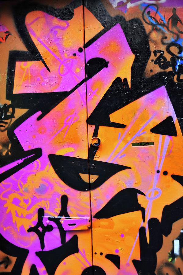 Graffiti Photograph - Colorful Graffiti by Vince McCall