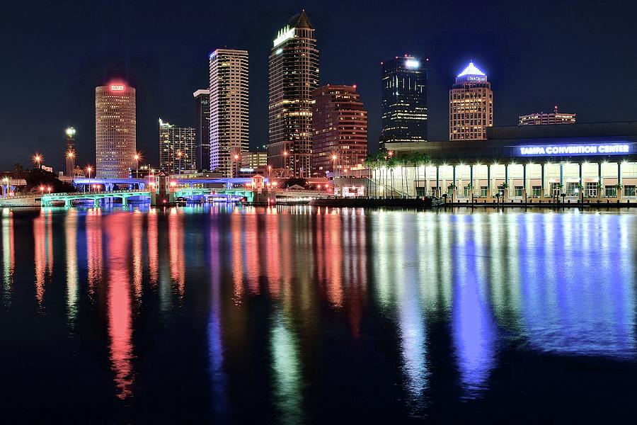 Colorful Harbor in Tampa Bay Photograph by Frozen in Time Fine Art Photography