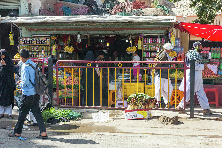 Colorful Herat Market Photograph by SR Green