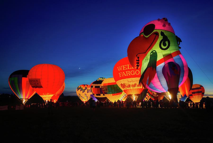 Colorful Hot Air Balloons Photograph by Mountain Dreams