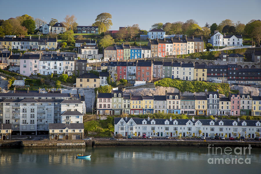 Colorful Houses - Cobh Ireland Photograph by Brian Jannsen