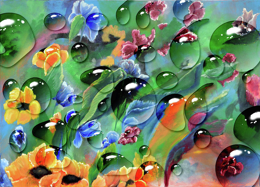 Colorful Joy Mixed Media by Medea Ioseliani