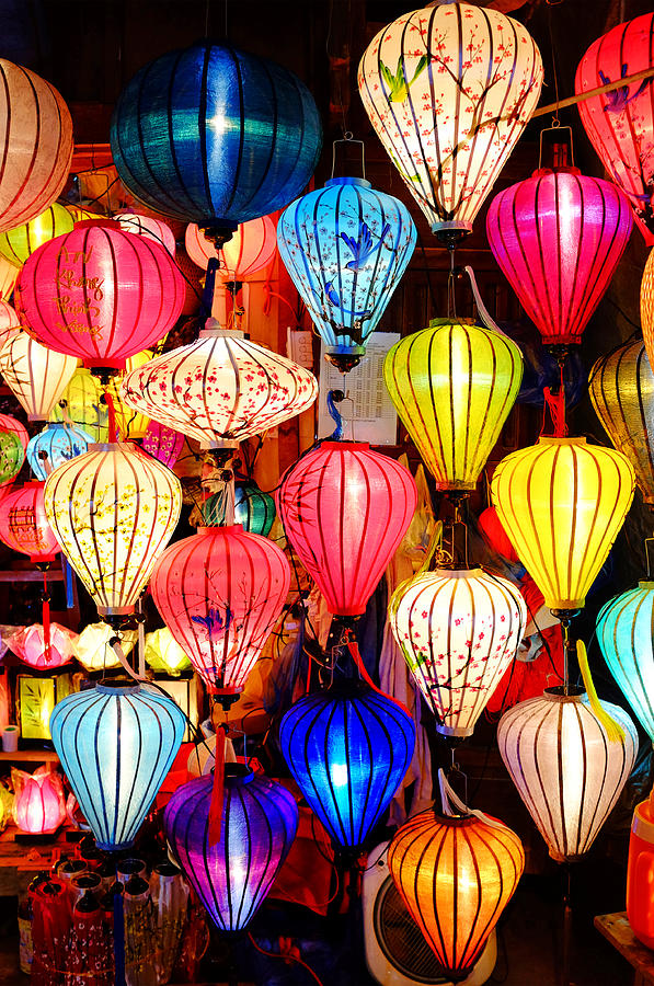Colorful lanterns Photograph by Fabrizio Troiani