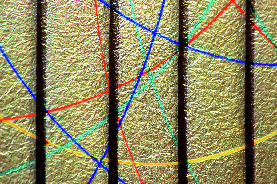 Colorful Lines Abstract Photograph by Prakash Ghai