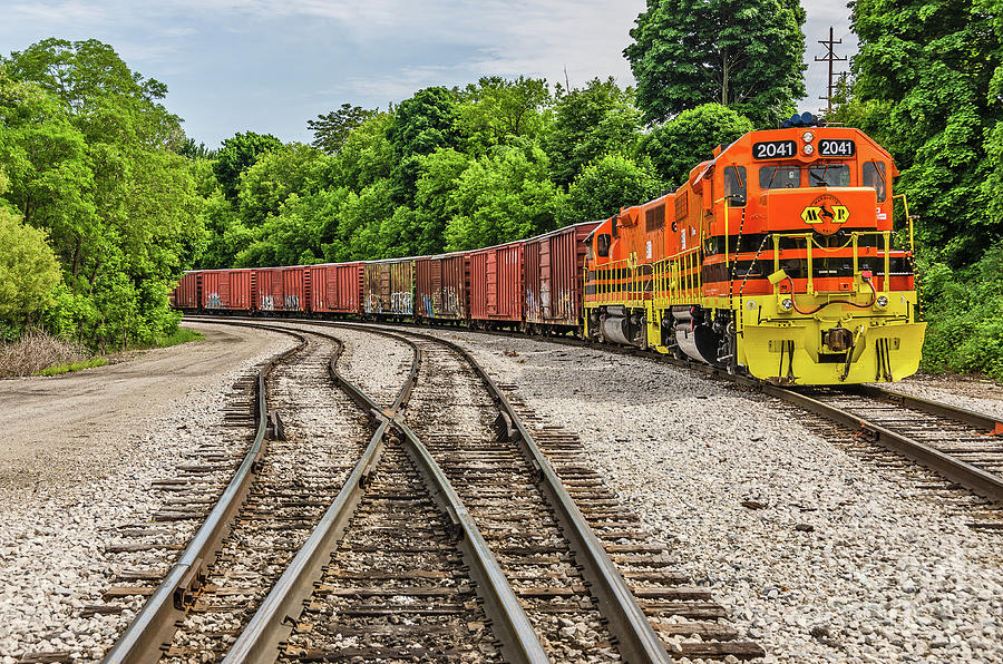 Colorful Marquette Rail Photograph by Sue Smith