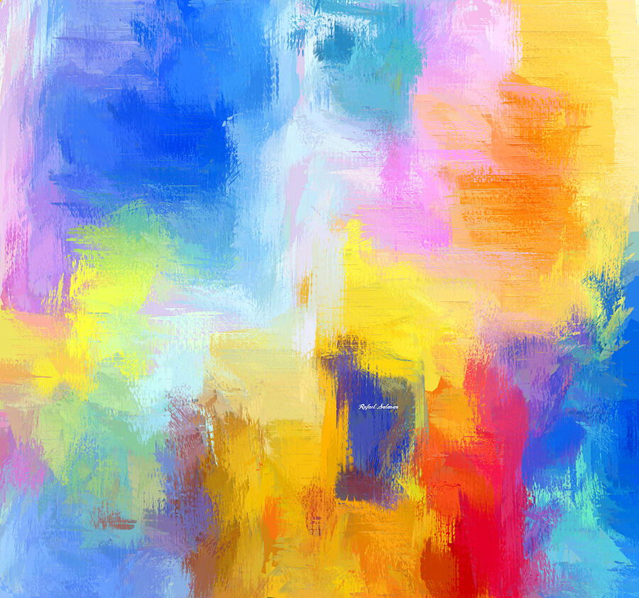 Colorful Melody Digital Art by Rafael Salazar