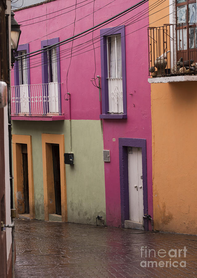 Colorful Mexican Homes Photograph by Juli Scalzi