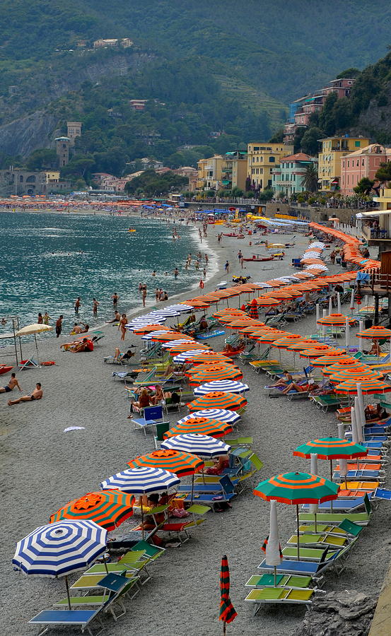 Colorful Monterosso Photograph by Corinne Rhode