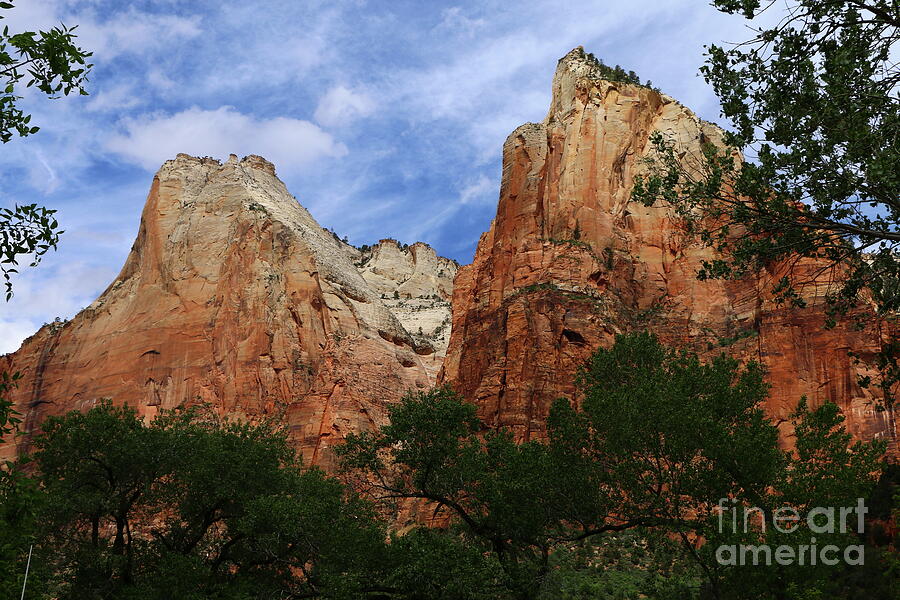 Colorful Moutains of the Zion Park Photograph by Christiane Schulze Art And Photography
