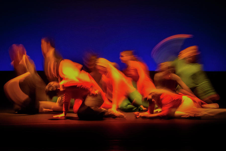 Colorful Movement Photograph by Frederic A Reinecke