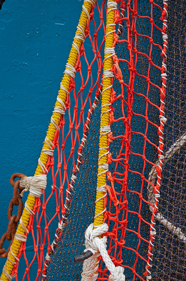 Colorful Nets Photograph by Cathy Mahnke