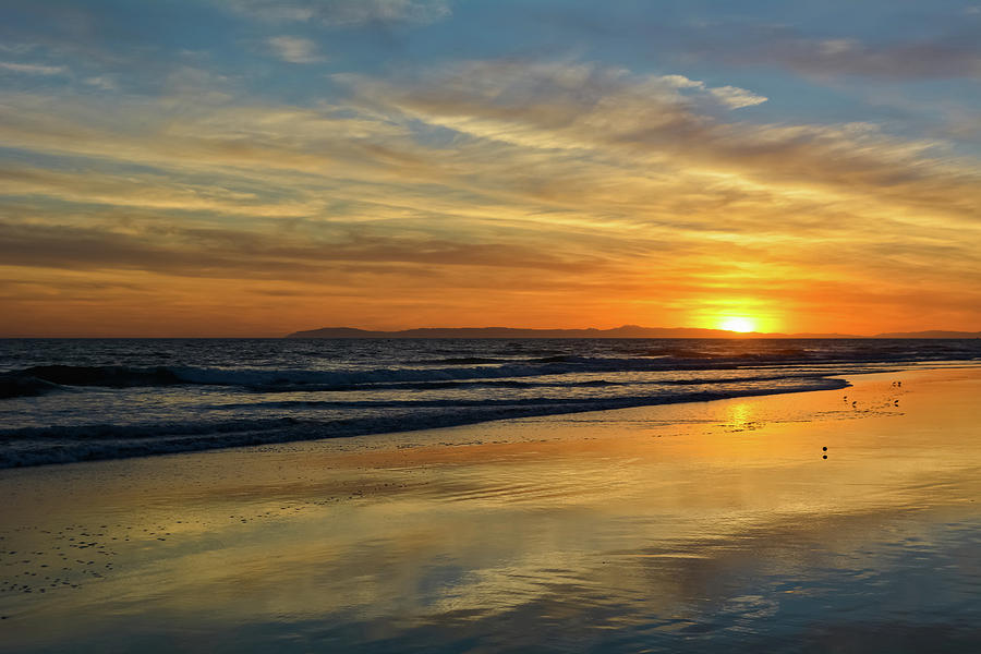 Colorful Newport Beach Sunset  Photograph by Kyle Hanson