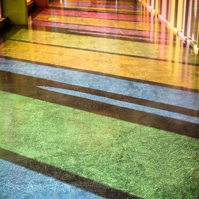 Architecture Photograph - Colorful 
#igersmontreal #rainbow by Isabelle Gadbois