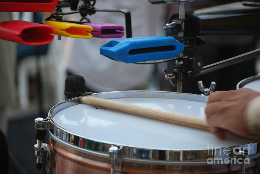 Colorful Percussion Photograph by Heather Kirk
