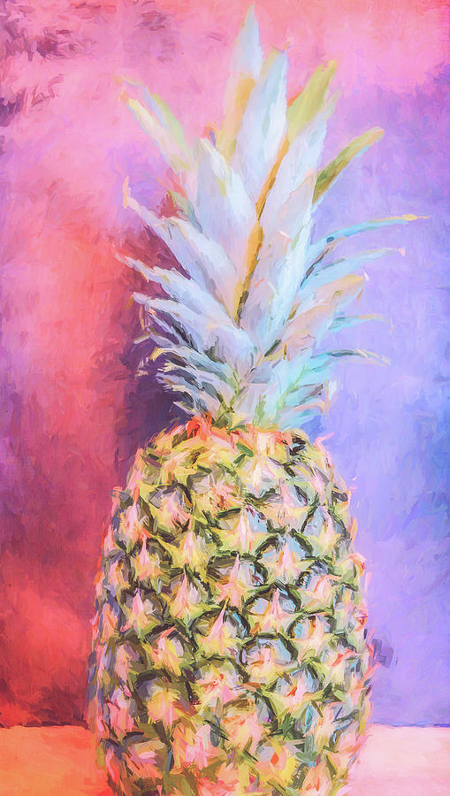 Colorful Pineapple Photograph by Andrea Anderegg